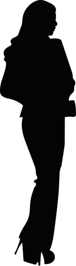 Cafe Neuhauser Silhouette Frau2